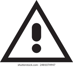 Imagen de Vector de icono de advertencia