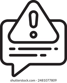 Bild Vektorgrafik des Warnsymbol