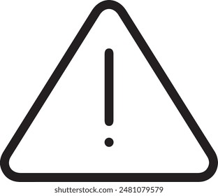 Warning icon symbol vector image