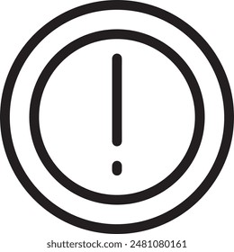 Warning icon symbol vector image