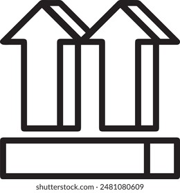 Warning icon symbol vector image