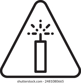Imagen de Vector de icono de advertencia