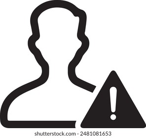 Warning icon symbol vector image