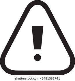 Warning icon symbol vector image