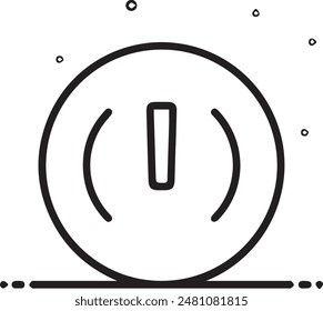 Imagen de Vector de icono de advertencia