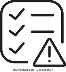 Imagen de Vector de icono de advertencia