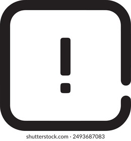 Warning icon symbol vector image