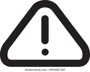 Warning icon symbol vector image