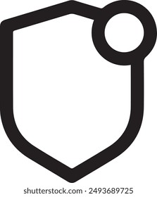 Warning icon symbol vector image