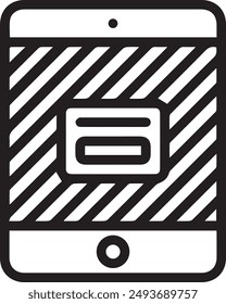 Warning icon symbol vector image