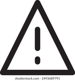 Warning icon symbol vector image