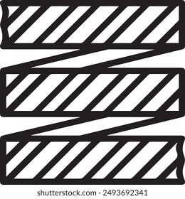 Warning icon symbol vector image