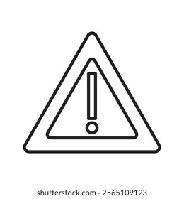 Warning icon symbol vector image warning icon