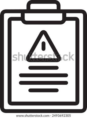 Warning icon symbol vector image