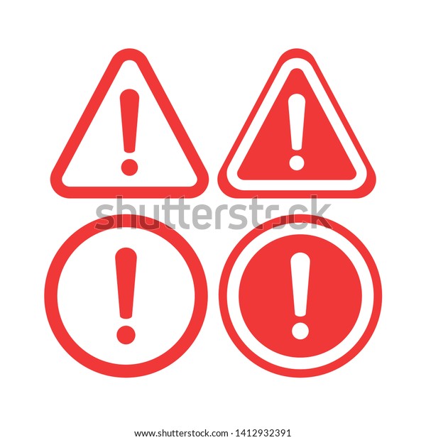 警告アイコンのベクター画像 注意アイコン 危険記号 警告アイコン のベクター画像素材 ロイヤリティフリー