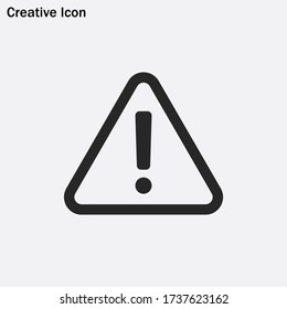 Pies vectores de icono de advertencia 10