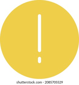 warning icon vector illustration logo style