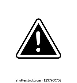 Warning Icon Vector Template.