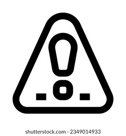 warning icon for your website, mobile, presentation, and logo design.