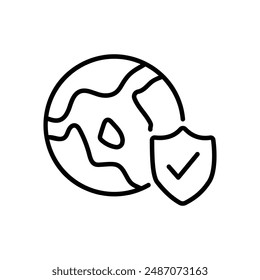 Warning icons set vector stock illustration