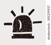 Warning Light doodle