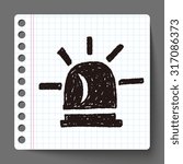 Warning Light doodle