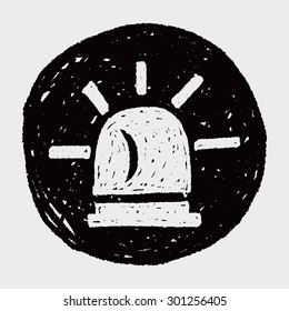 Warning Light doodle
