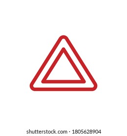 Warning light icon isolated on white background. Hazard symbol modern, simple, vector, icon for website design, mobile app, ui. Vector Illustration
