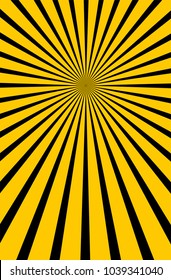 Warning light Yellow stripe Extending below