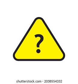 Warning logo icon vector template