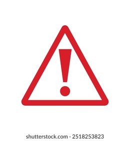 Diseño del elemento de carretera del punto de parada del icono de la marca de advertencia.