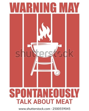 Warning may spontaneously talk about meat