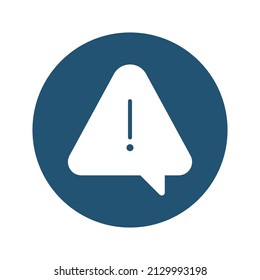 warning message Vector icon which is suitable for commercial work and easily modify or edit it

