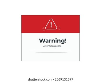 Warning and Messages App Interface Elements Flat Vector
Warning and Message App Interface Elements, Flat Vector Design for User Interfaces, Alerts and Notification Icons for Apps and Websites