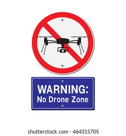 Warning : No Drone Zone