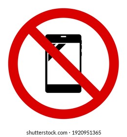 Mobile Not Allowed Images, Stock Photos & Vectors | Shutterstock