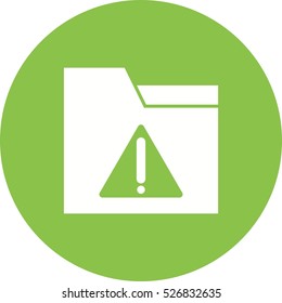 Warning on Folder