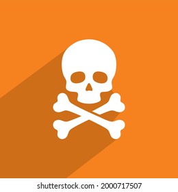 warning package icon , skull package icon