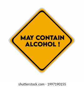 warning post may contain alcohol