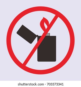 Warning and prohibit sign