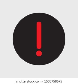 warning and prohibitory signs. Vector illustration.