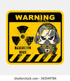 warning,  radiation risk