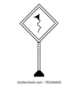 warning road signs design