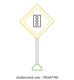 warning road signs design