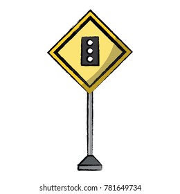 warning road signs design