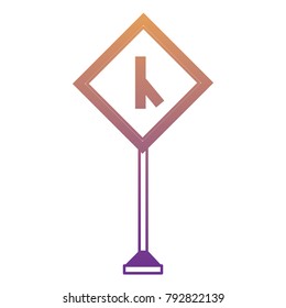 warning road signs design