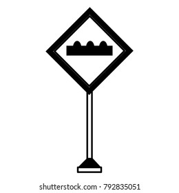 warning road signs design