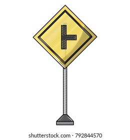 warning road signs design