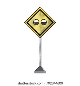 warning road signs design