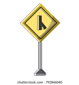 warning road signs design